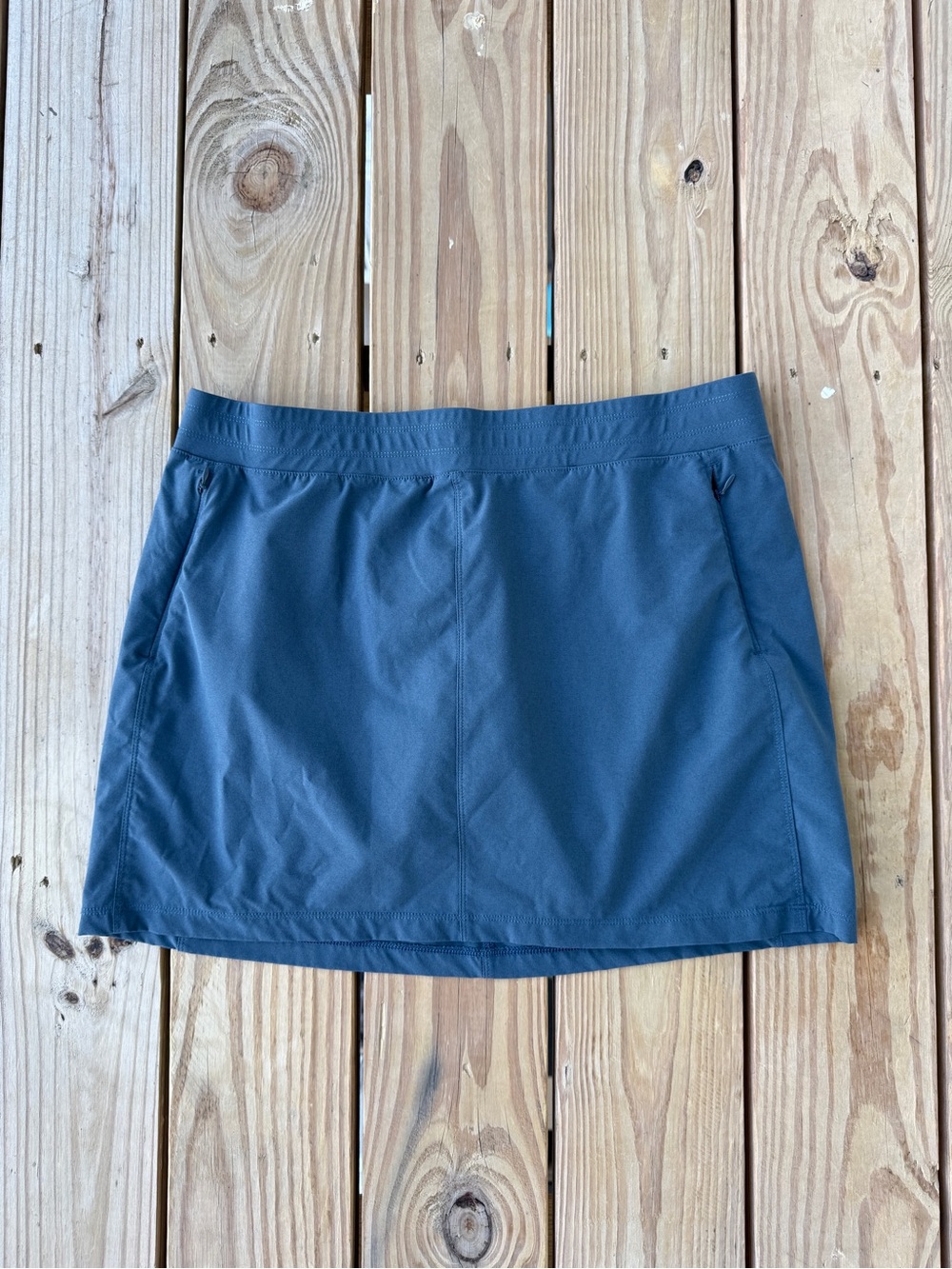Kuhl Freeflex Skort Women's Large Night Sky Blue Hiking Outdoor #6307